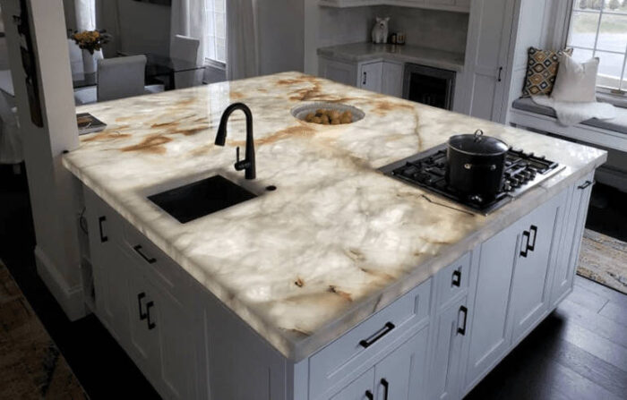 View of Exotic Countertops • Bellezza Surfaces